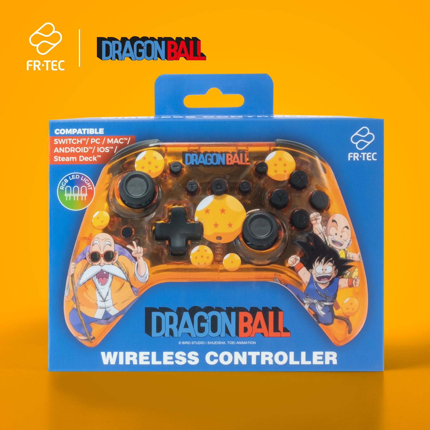 Blade Controller Dragon Ball Switch Bluetooth/USB Orange