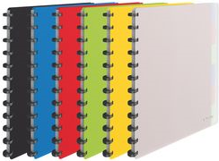 Esselte Sichtbuch VIVIDA, A4, mit 25 Sichthüllen, sortiert aus PP, Sichthüllen auswechselbar - 8 Stück (624014)