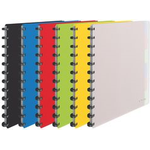 Esselte Sichtbuch VIVIDA, A4, mit 25 Sichthüllen, sortiert aus PP, Sichthüllen auswechselbar - 8 Stück (624014)