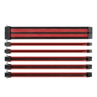 Thermaltake TT Sleeved Cable combo pack bk/rd 30cm (AC-033-CN1NAN-A1)