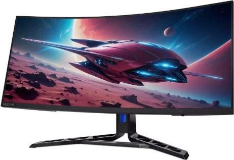 Lenovo Legion R34w-30 Gaming Monitor - 180Hz, WQHD Ultrawide AMD FreeSync™ Premium, 0,5ms (MPRT), 1500R Curved [Energieklasse F] (67C7GACBEU) (geöffnet)
