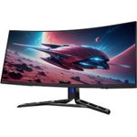 Lenovo Legion R34w-30 Gaming Monitor - 180Hz, WQHD Ultrawide AMD FreeSync™ Premium, 0,5ms (MPRT), 1500R Curved [Energieklasse F] (67C7GACBEU) (geöffnet)