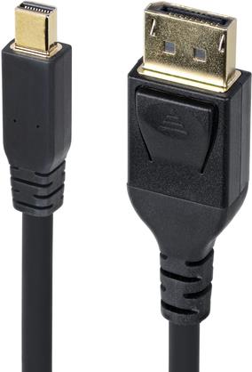 StarTech.com Mini DP to DisplayPort 1.4 Cable 8K 60Hz HBR3 4K (DP14MDPMM10F)