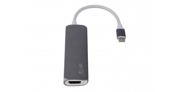 LMP USB-C Combo Multiadapter HDMI USB 3.0 USB-C Schwarz