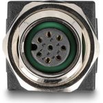 Delock M12 Adapter A-kodiert 8 Pin Buchse zu RJ45 Buchse gerade (60062)