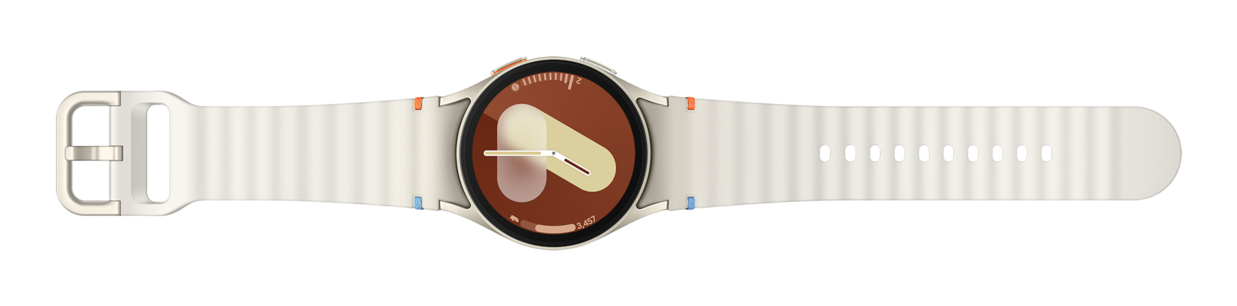Samsung Galaxy Watch7 40 mm 1.3" 2 GB RAM 32 GB Cremefarben