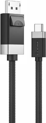 ALOGIC FUSCDP2M Videokabel-Adapter 2 m USB Typ-C DisplayPort Schwarz (FUSCDP2M)