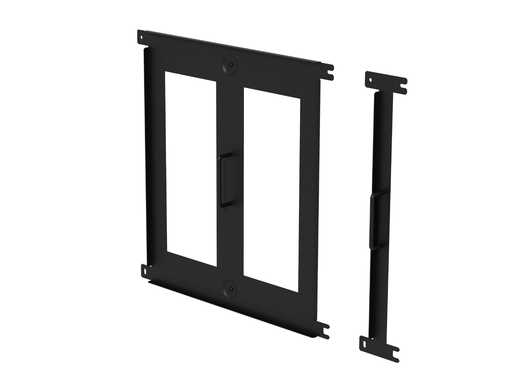 Peerless-AV SmartMount Full Service Video Wall Mount DS-VW755S für 40"–65" VESA 400x400 mm Schwarz
