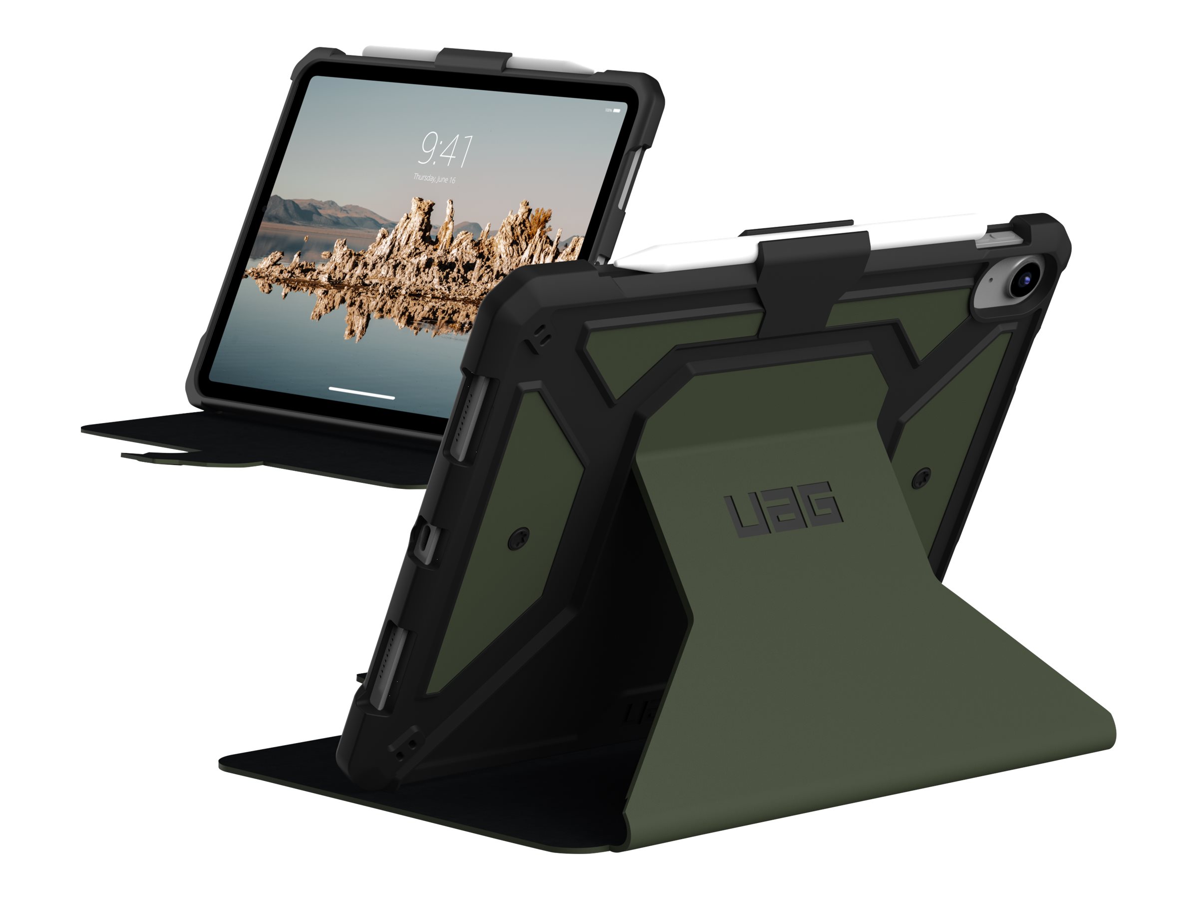 Urban Armor Gear UAG Metropolis SE 10.9" Flip-Hülle Oliv