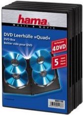 HAMA DVD Quad Box Schwarz