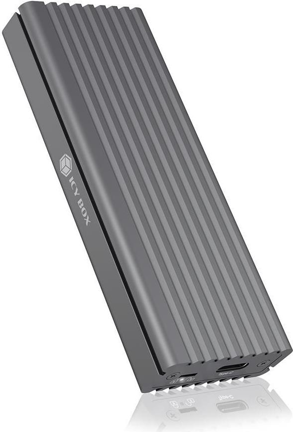ICY BOX IB-1817M-C31 M.2 NVMe USB 3.1 Gen 2 Grau, Anthrazit