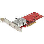 StarTech.com x8 Dual M.2 PCIe SSD Adapter (PEX8M2E2)