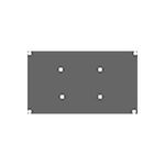 HAGOR VESA Adapterplatte AP 100/200 (3005)