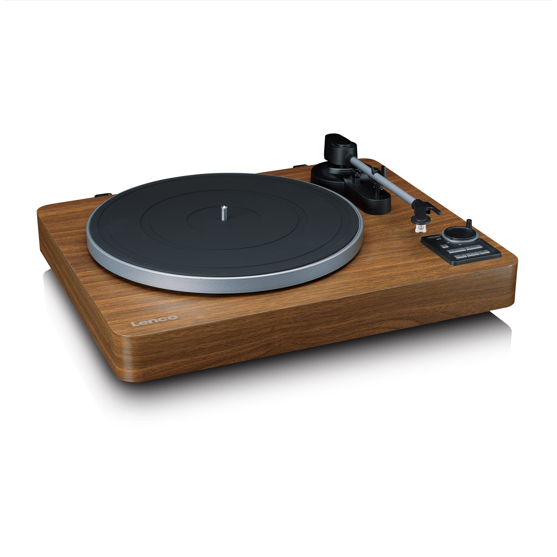 Lenco LBTA-165WOOD Plattenspieler Stereo Schwarz Holz