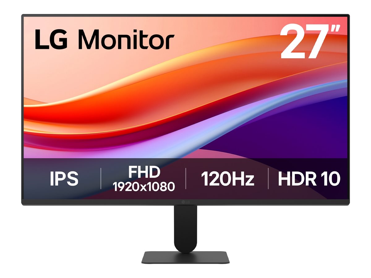 LG 27U41YA-B 27" Full HD IPS-Monitor 120 Hz HDR10 Schwarz