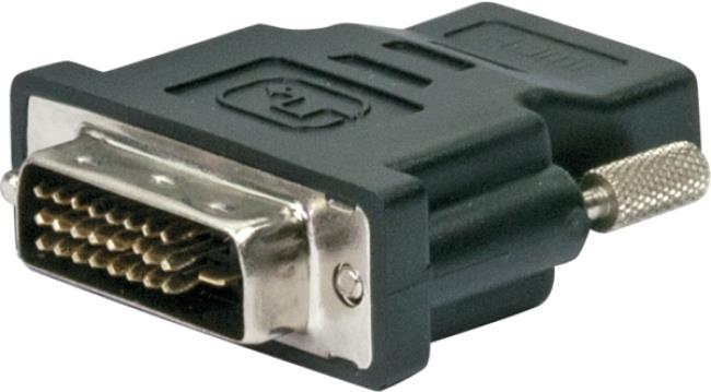 Schwaiger HDMD1590 533 Kabeladapter DVI-D HDMI Schwarz HDMD1590533