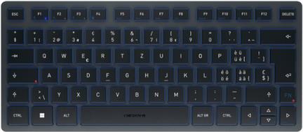 CHERRY TAS KW 7100 MINI BT Wireless CH-Layout Slate Blue (JK-7100CH-22)