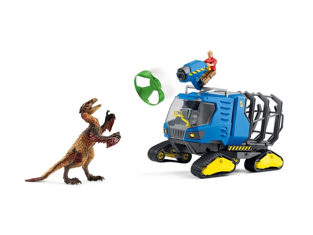 Schleich Dinosaurs 42604 Track Vehicle Mehrfarbig