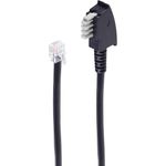 shiverpeaks ®-BASIC-S--TAE N-Stecker auf Western-Stecker 6/6, für Fax-Geräte, 6-adrig, 10m (BS70170)