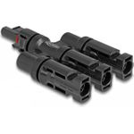 DeLOCK 60025 Kabeladapter 1 x DL4 3 x DL4 Schwarz (60025)