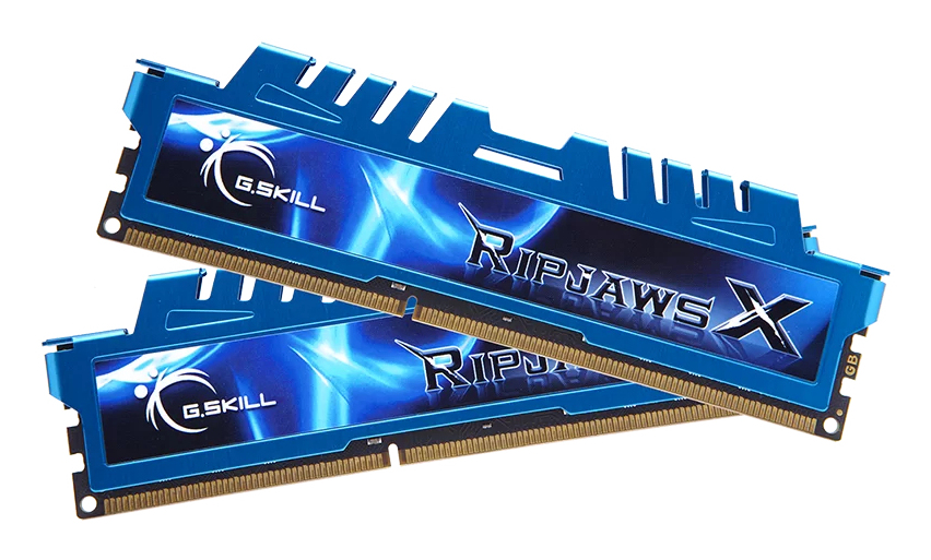 G.Skill Ripjaws-X F3-1600C9D-16GXM DDR3 Speicher-Kit 16 GB (2 x 8 GB) 1600 MT/s Blau