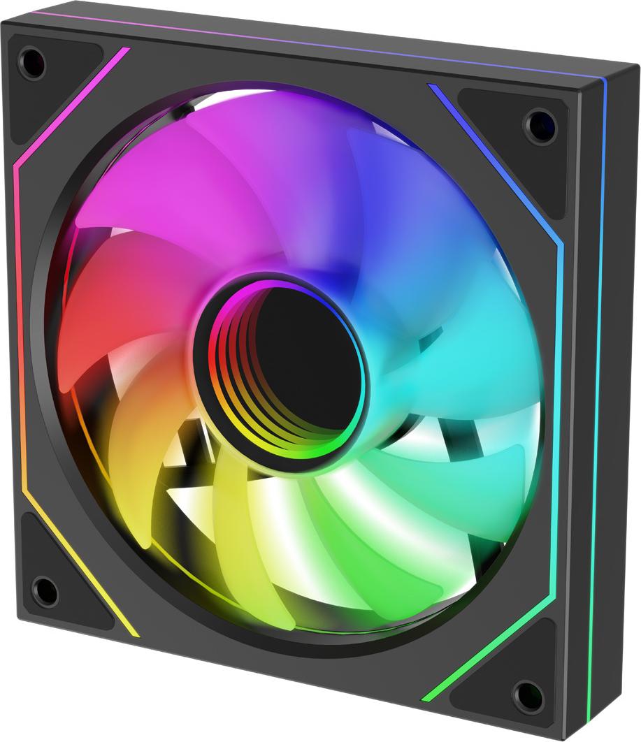 XILENCE XF076 Gehäuselüfter, mit Infinity-Mirror-Design (XF076)