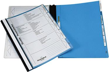 DURABLE Personalhefter, DIN A4, blau - für den Markt: D - L - A - CH (2555-06)