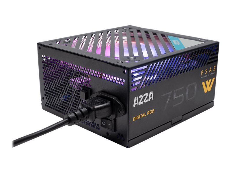 AZZA PSAZ Netzteil 750W 80 PLUS Bronze 120 mm ARGB Schwarz