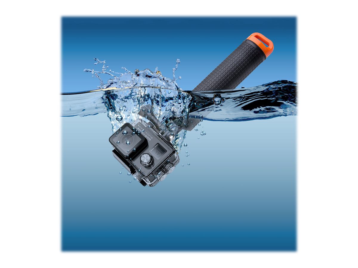 Easypix GoXtreme Floating Grip Stützsystem Pistolengriff Schwarz, Orange