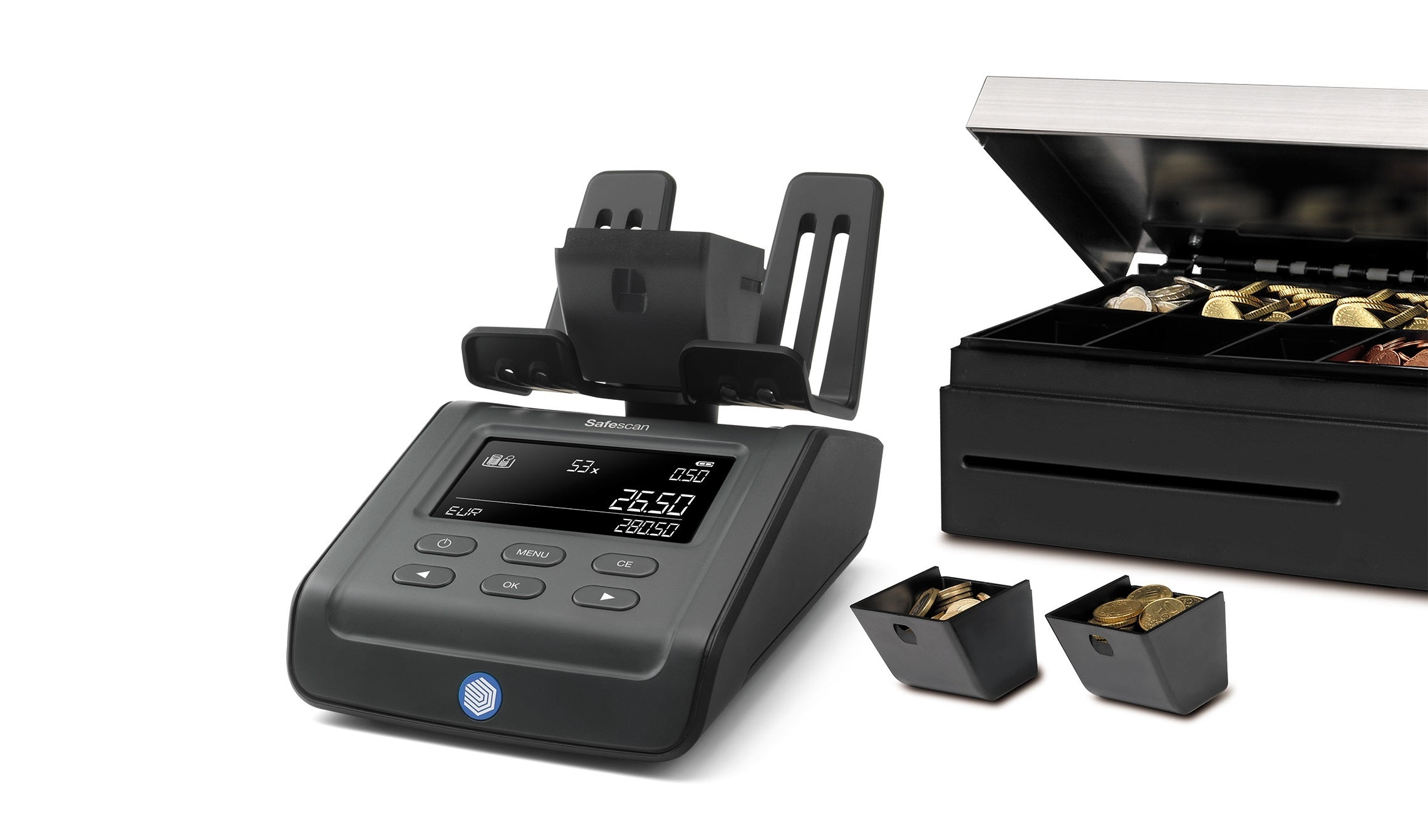 Safescan 6165 G3 Universal-Zählmaschine Schwarz