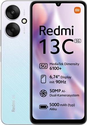 Xiaomi Redmi 13c 5G 128GB 17,12cm 6,74Zoll weiss (99935418)