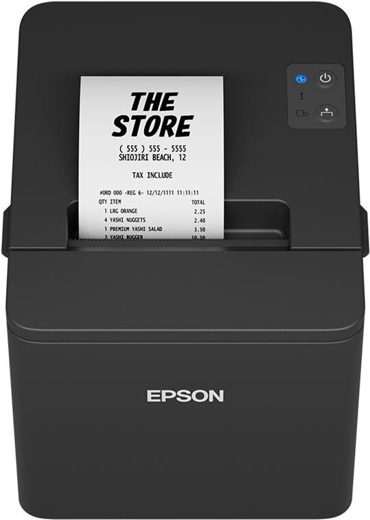 Epson TM-T20IV Bondrucker Thermodirekt 203 dpi 250 mm/Sek. USB RS-232 Ethernet Schwarz