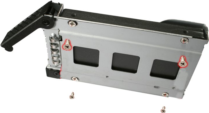 ICY DOCK ToughArmor MB699VP-B Backplane für 4x 2,5" NVMe U.2 SSD Schwarz