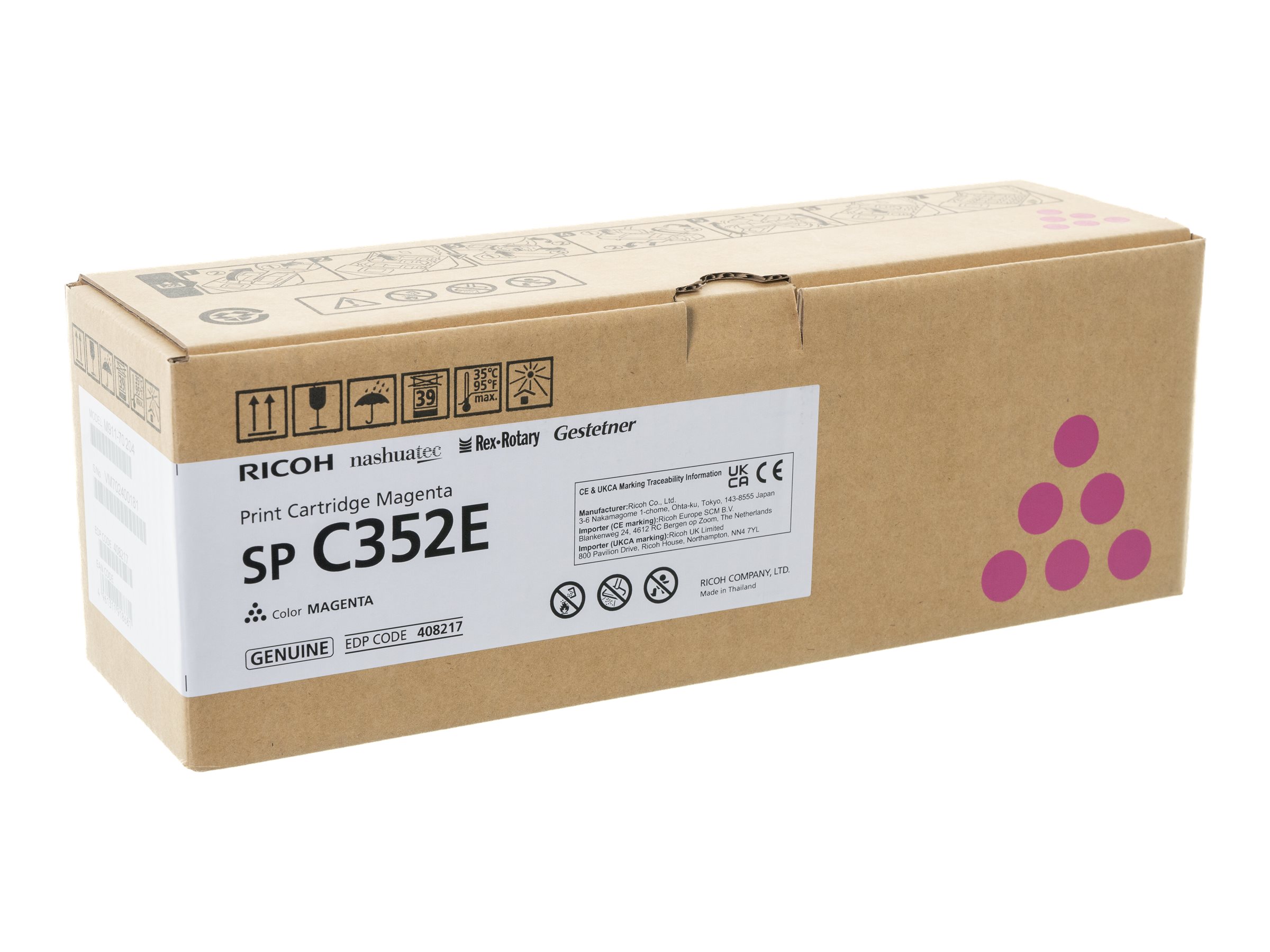 Ricoh Original Tonerkartusche SP C352E 6000 Seiten Magenta