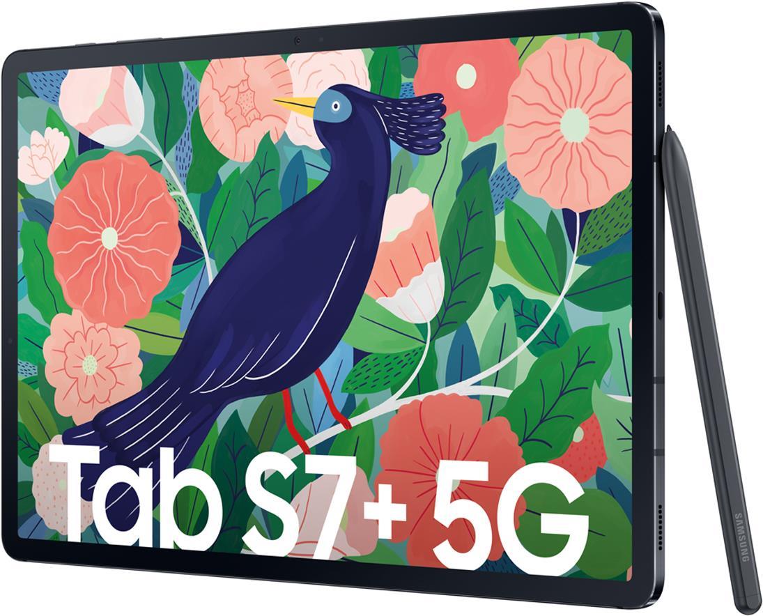 SAMSUNG Galaxy Tab S7+ 5G 31,50cm 12.4" 8GB 256GB Mystic Black (SM-T976BZKEEUB)