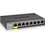 Netgear GS108Tv3 Managed L2 Gigabit Ethernet (10/100/1000) Grau (GS108T-300PES) (B-Ware)