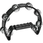 DIMAVERY TN-2 Tamburin plastik, schwarz (26053320)