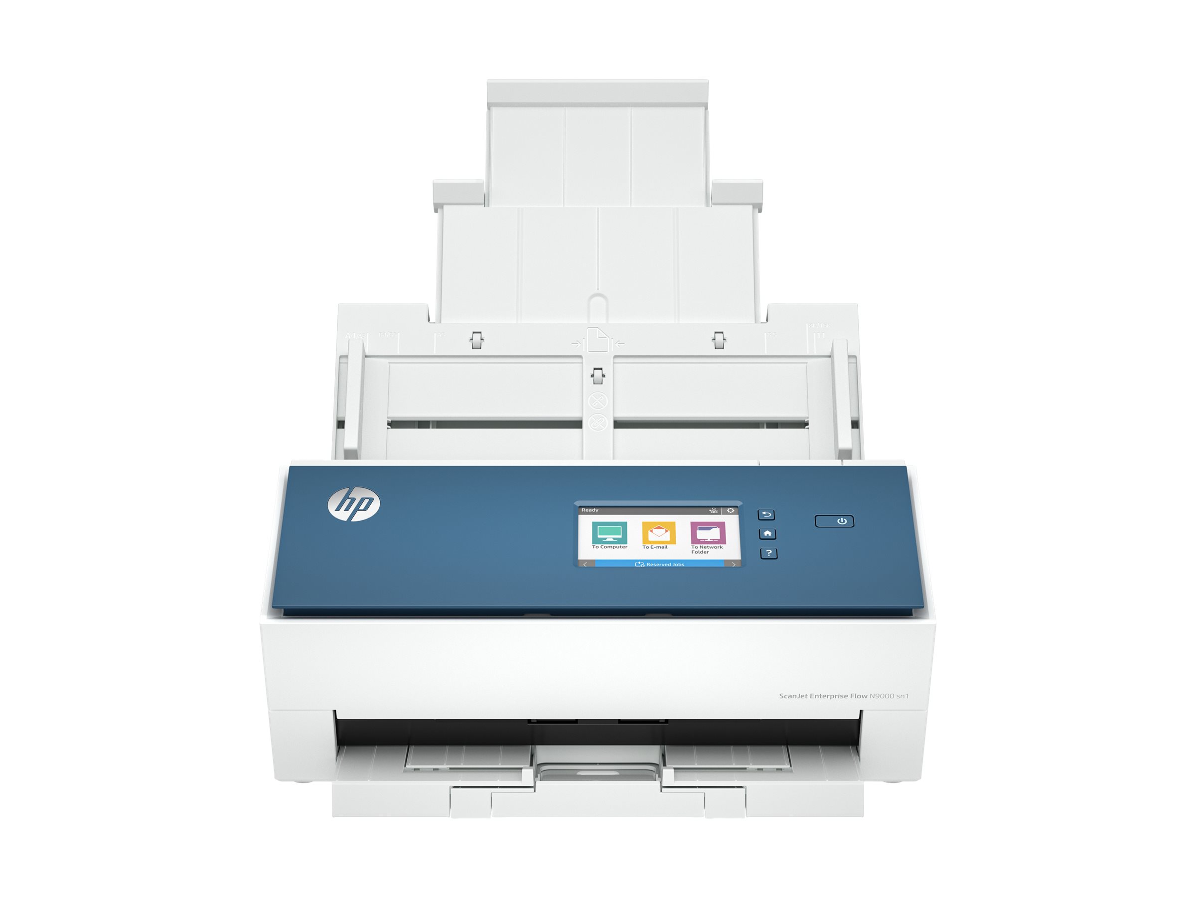 HP ScanJet Enterprise Flow N9000 sn1 Dokumentenscanner A3 Duplex 80 S./Min. 600 dpi Blau, Weiß