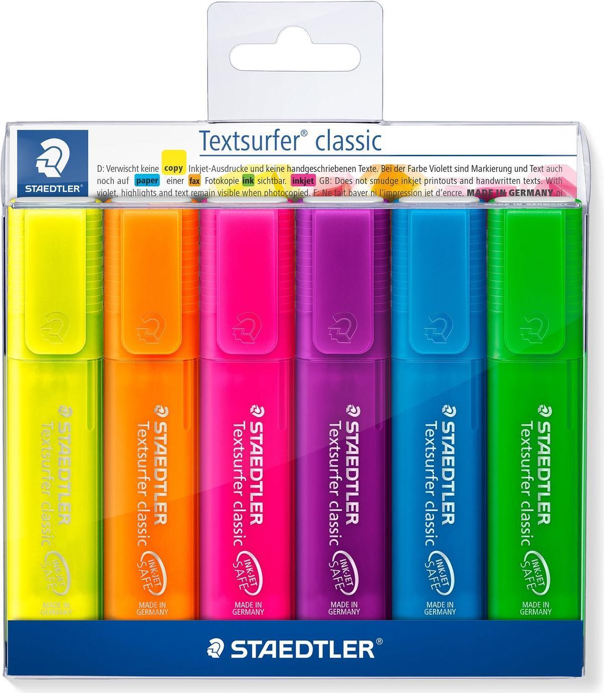 Staedtler 364 P WP6 Marker 6 Stück(e) (364 P WP6)