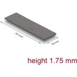 Delock Wärmeleitpad 70 x 20 1.75 mm für M.2 Module 3.0 W/mK (18474)