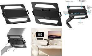 LogiLink Notebookhalterung für Monitorarm, schwarz für 29,46 (BP0203)