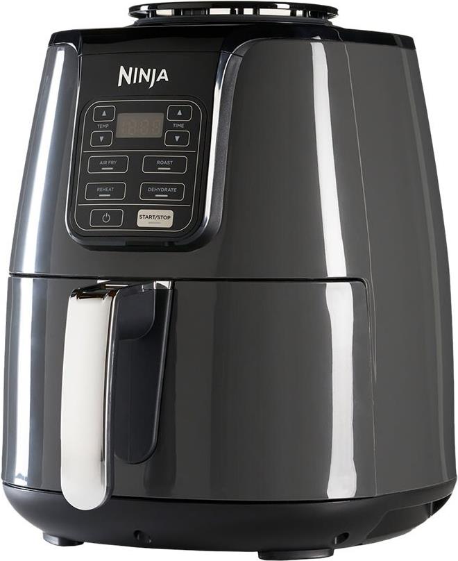Ninja Foodi AF100EU Heißluftfritteuse 3,8 L 1550 W Schwarz/Silber