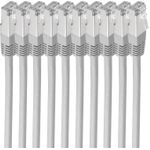 shiverpeaks BS75712-H-SET10. Kabellänge: 2 m, Kabelstandard: Cat6, Kabelschirmung: S/FTP (S-STP), Anschluss 1: RJ-45, Anschluss 2: RJ-45, Steckerverbindergeschlecht: Männlich/Männlich, Beschichtung Steckerkontakte: Gold (BS75712-H-SET10)