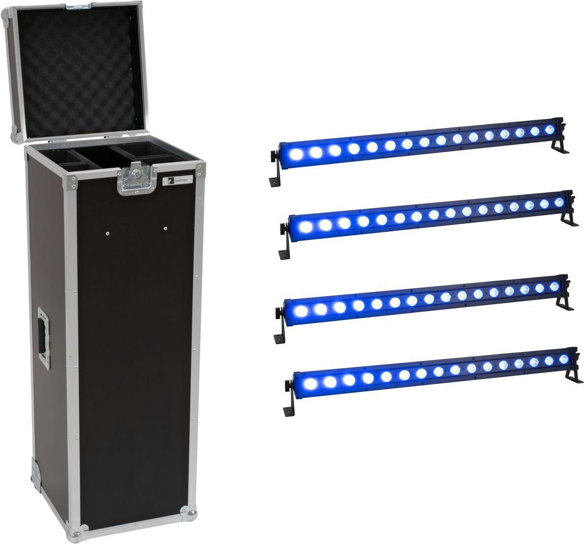 EUROLITE Set 4x LED IP T-Bar 16 QCL Leiste + Case (20000840)