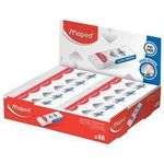 Maped Kunststoff-Radierer Technic PRECISION, 40er Display weiß, technischer Radierer, phtahalat- & PVC-frei, - 40 Stück (126111)