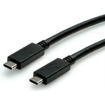 Secomp 11.44.9052 USB Kabel 0,5 m USB 3.2 Gen 2 (3.1 Gen 2) USB C Schwarz (11.44.9052)