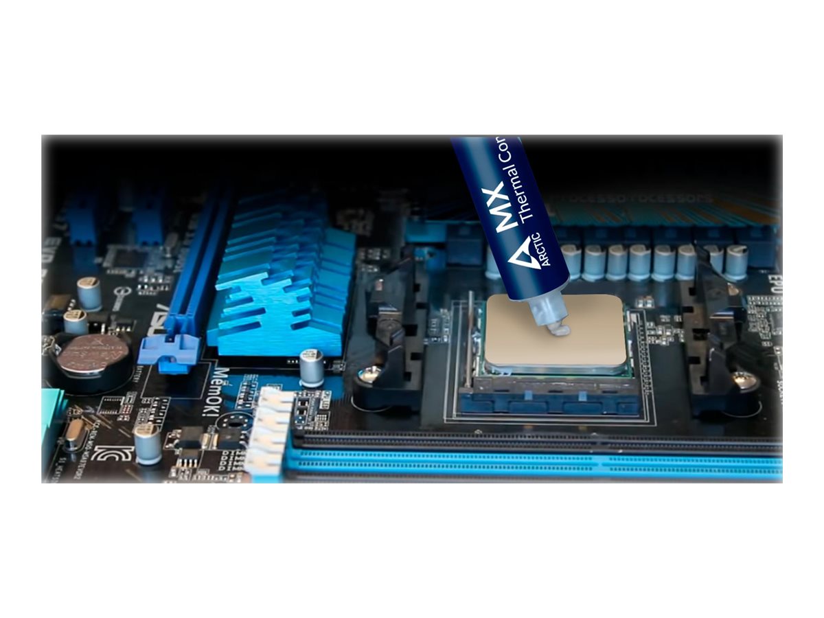 ARCTIC MX-4 Wärmeleitpaste 4 g mit Spatel Blau