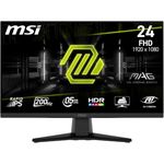 MSI MAG 242F Gaming Monitor 24 Zoll FHD - Rapid IPS Panel 1920x1080, 200Hz / 0,5ms, HDR Ready, AMD FreeSync Premium, HDMI 2.0b, DP 1.2a, Randloses Design, neigbar, VESA-kompatibel, Schwarz (9S6-3BC51T-001)