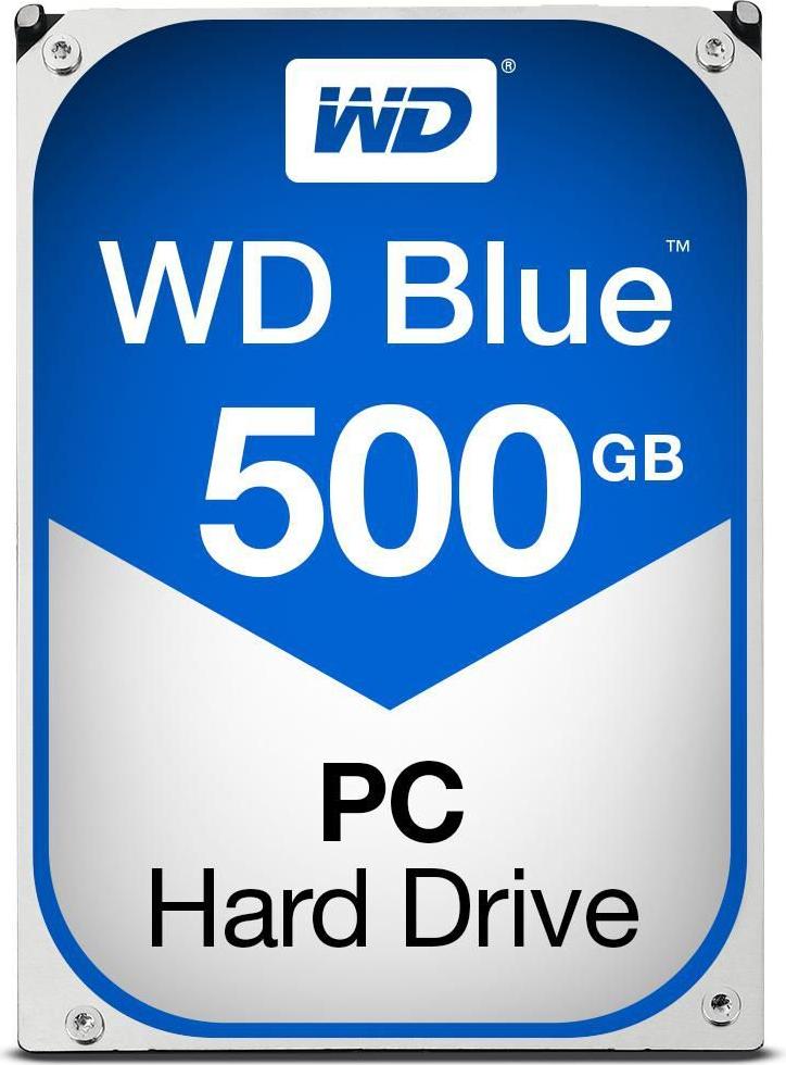 Western Digital WD Blue 500GB 3,5" HDD 7200 U/min SATA 6Gb/s 32MB Cache WD5000AZLX