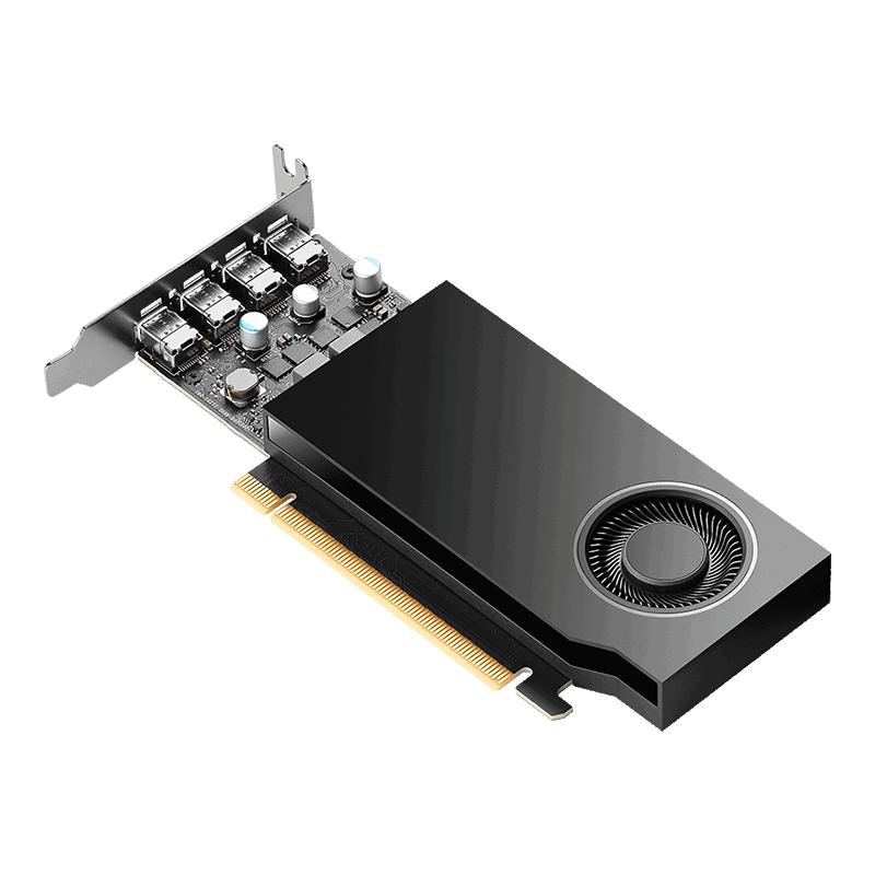 NVIDIA RTX A400 Grafikkarte 4 GB GDDR6 PCIe 4.0 x8 Schwarz